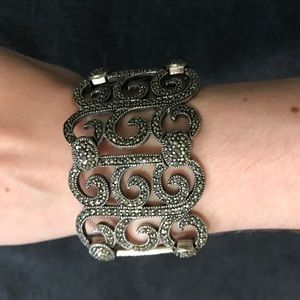 Vintage sterling cuff